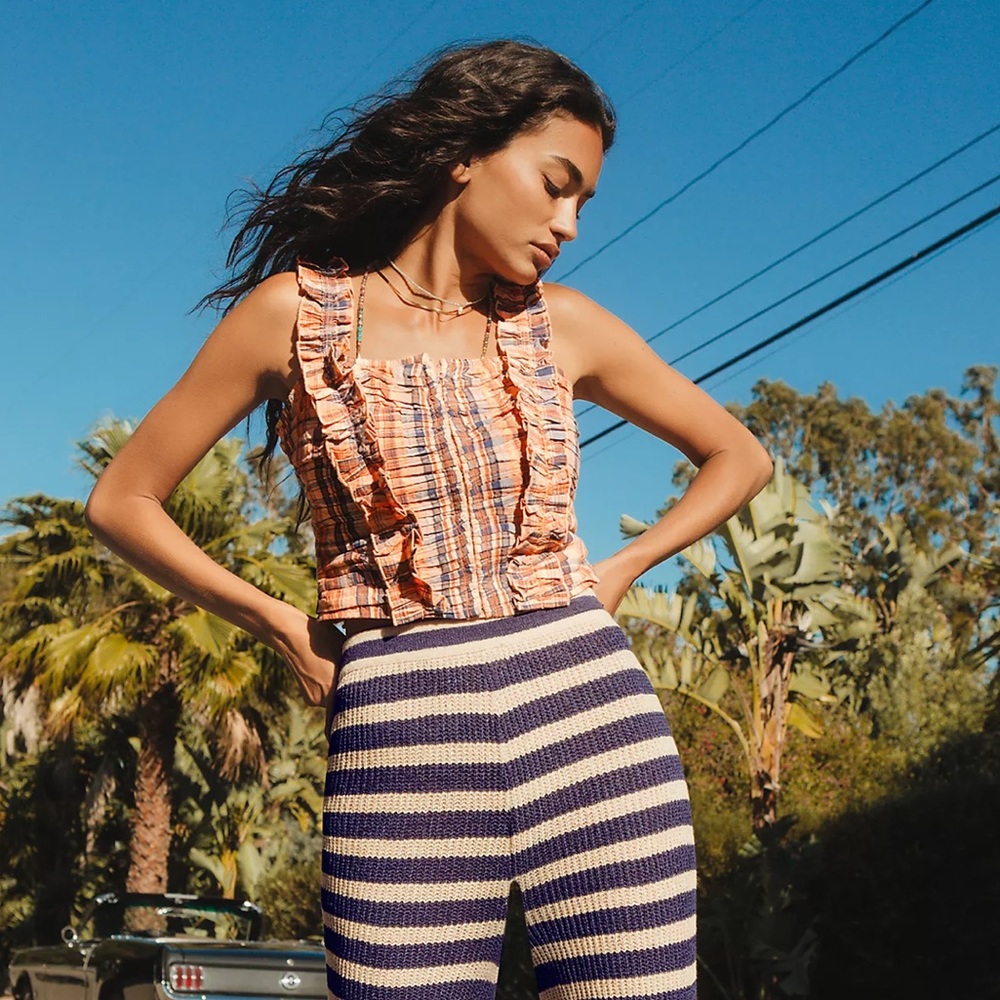 Anthropologie Ruffled Top - Picture 4 of 11